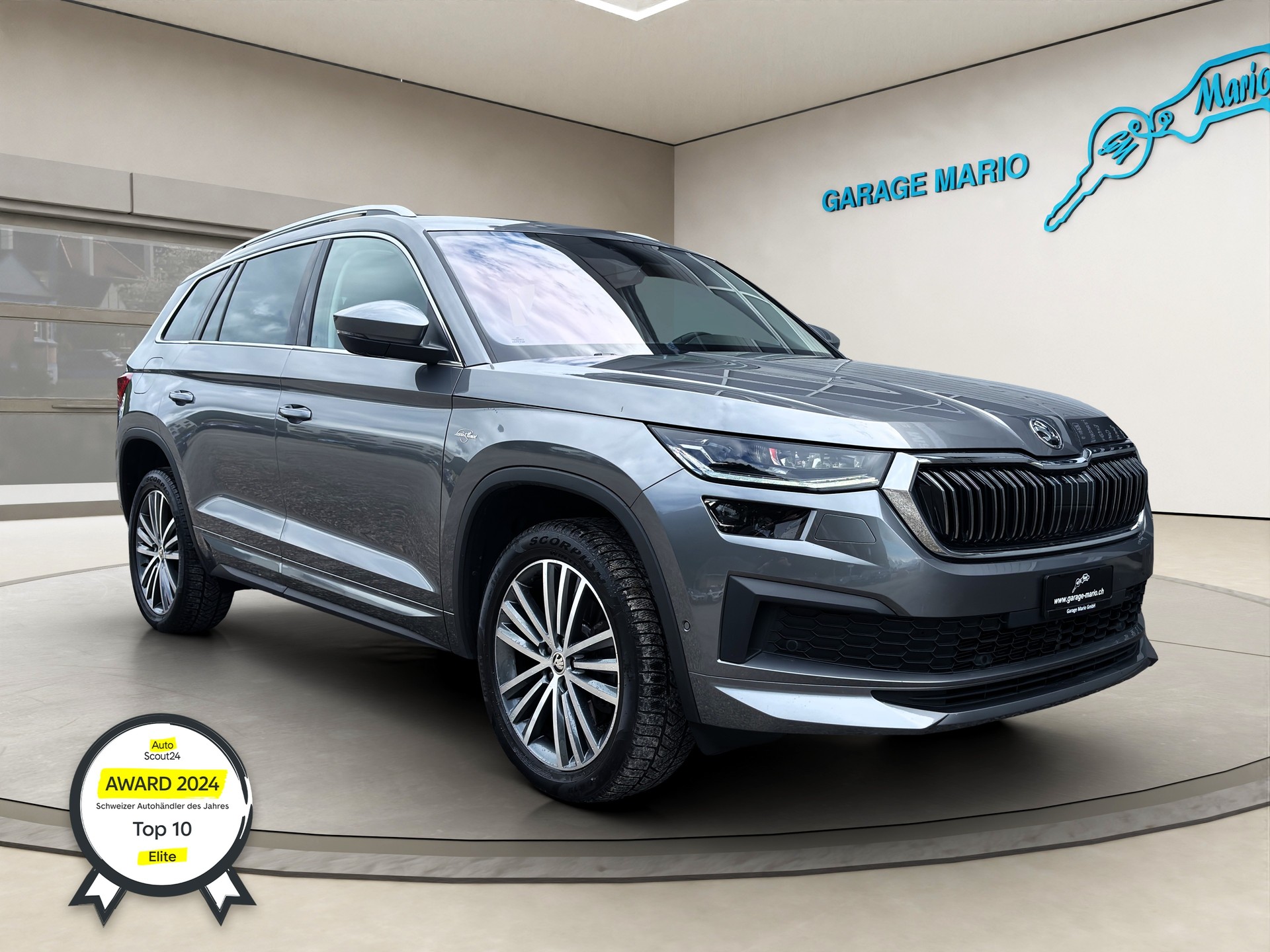 SKODA Kodiaq 2.0 TSI ✅7 Sitzplätze✅4x4❗ Laurent & Klement Edition ❗