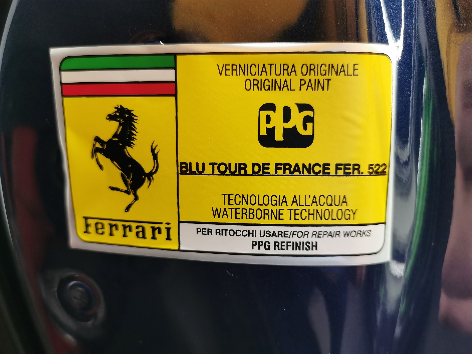FERRARI F12 Berlinetta blu tour de france FERRARI GARANTIE-image-15