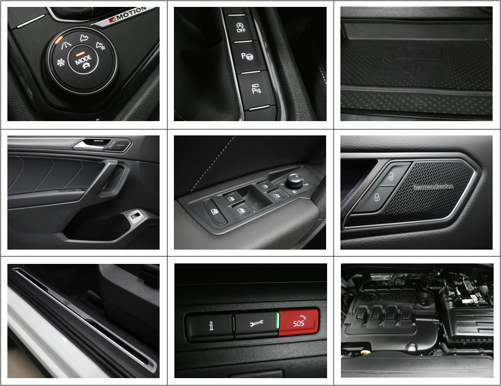 VW Tiguan Allspace 2.0 TSI 4Motion DSG - R-Line - Black Style - Panorama - Leder - Head-Up - Standheizung - 360° Kamera - 245 PS-image-16