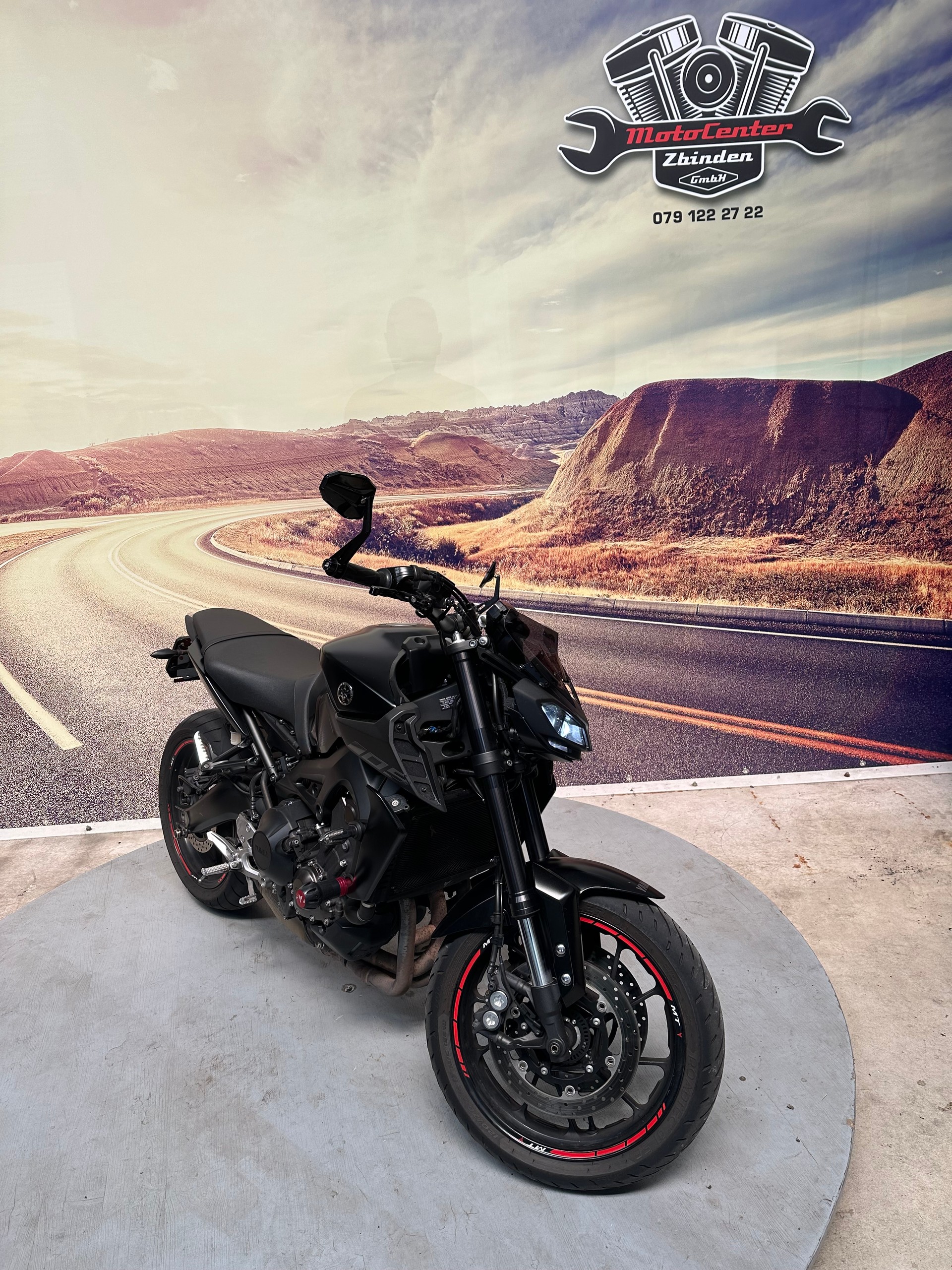 YAMAHA MT-09 ABS Akrapovic 35 kW möglich-image-1
