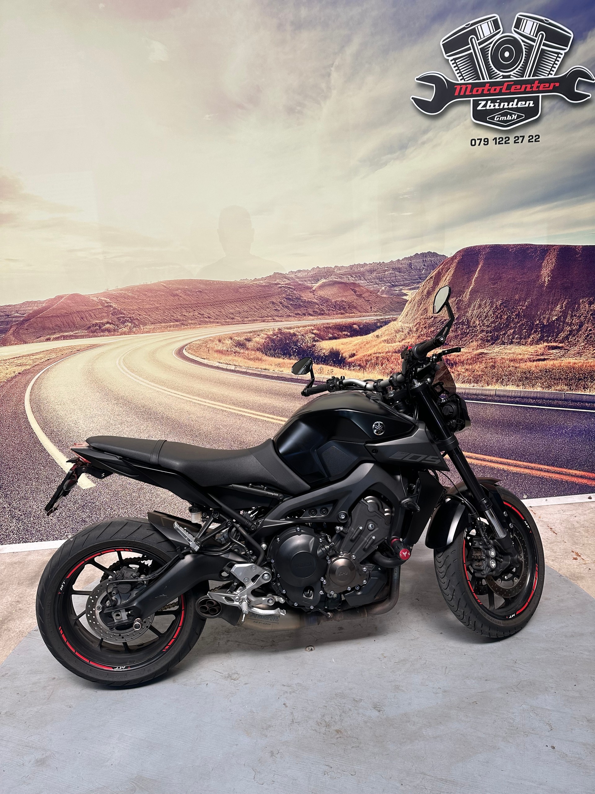 YAMAHA MT-09 ABS Akrapovic 35 kW möglich-image-0