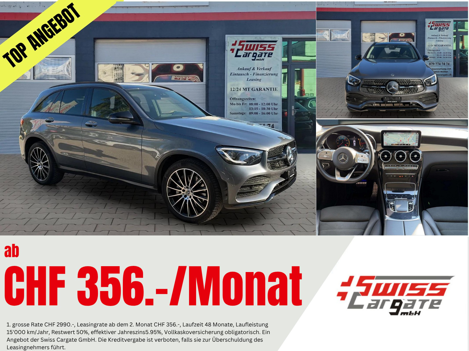 MERCEDES-BENZ GLC 300 d AMG Line 4Matic 9G-Tronic mit AHK & Panoramadach