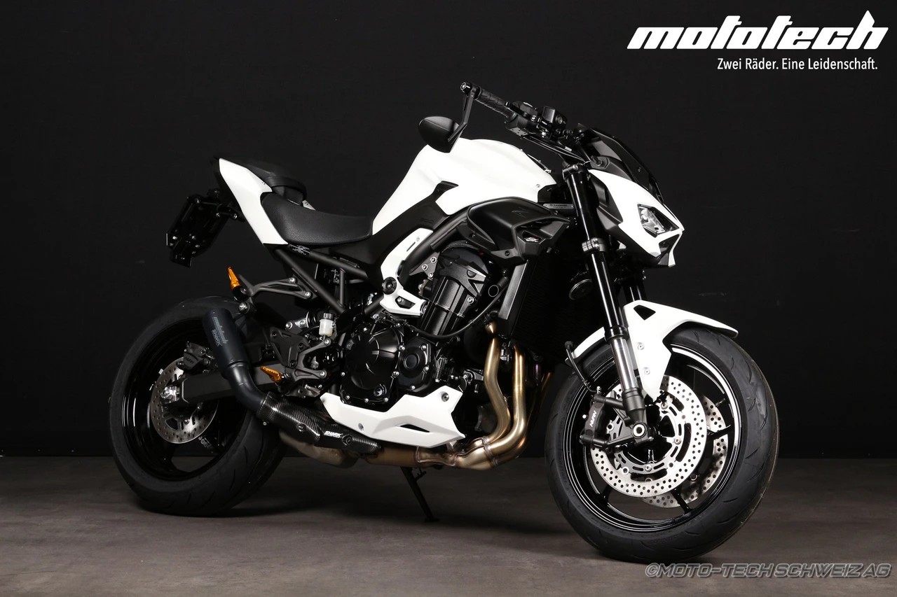 KAWASAKI Z 900 STAGE 1 (35/70kW) PEARL WHITE EDITION-image-5