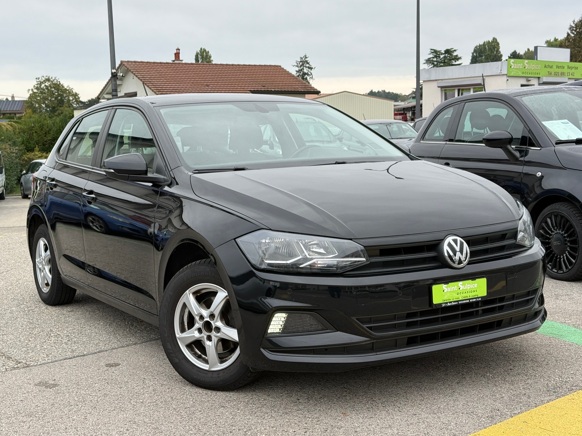 VW Polo 1.0 BMT Trendline - Nouvelle Expertise Octobre 2026 - Garantie 12 mois inclu - Capteurs Parc Avant & Arrière - Tempomat !-showroom-element-1