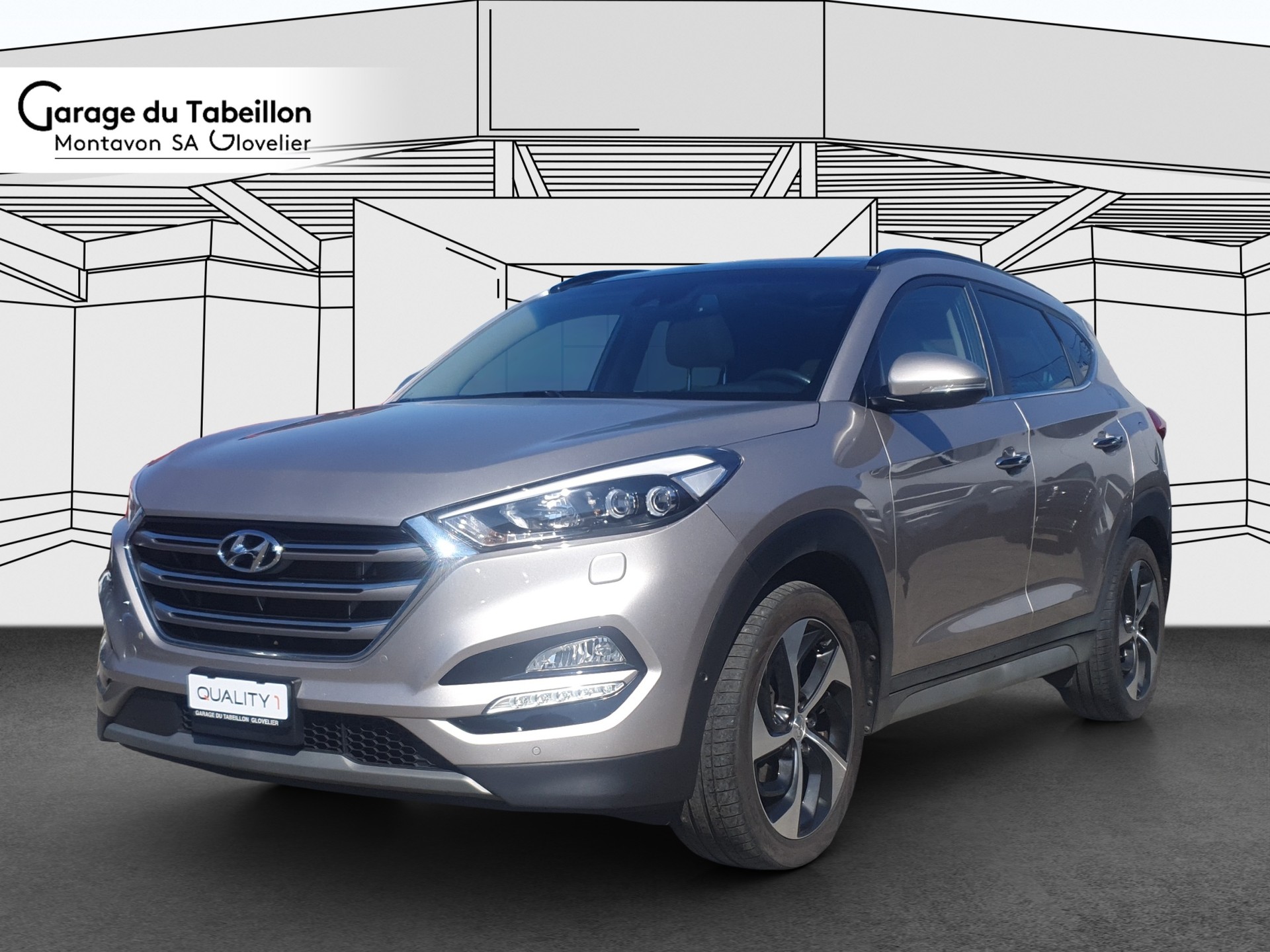 HYUNDAI Tucson 2.0 CRDi 185 Vertex 4WD Auto. Crochet