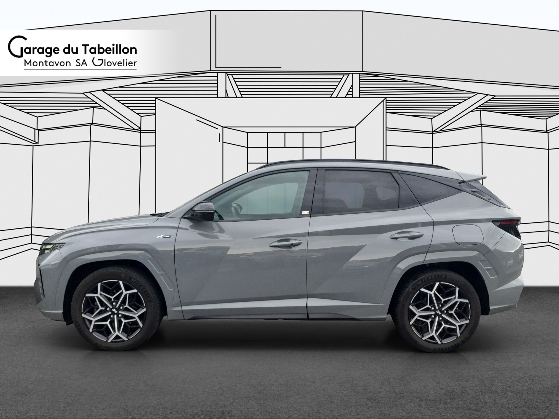 HYUNDAI Tucson 1.6 PHEV N-Line Lux Sunroof 4WD Crochet-image-1