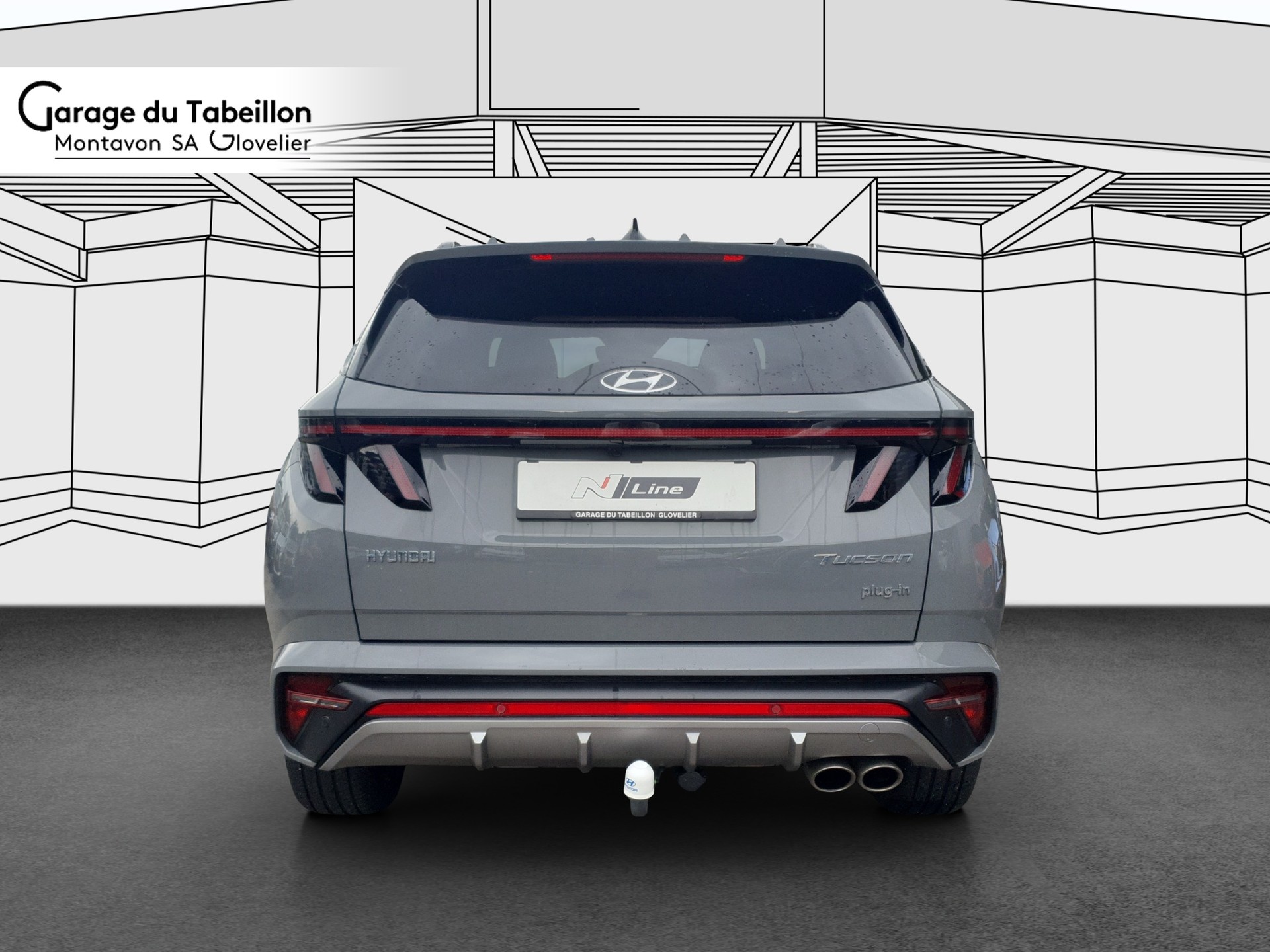 HYUNDAI Tucson 1.6 PHEV N-Line Lux Sunroof 4WD Crochet-image-4