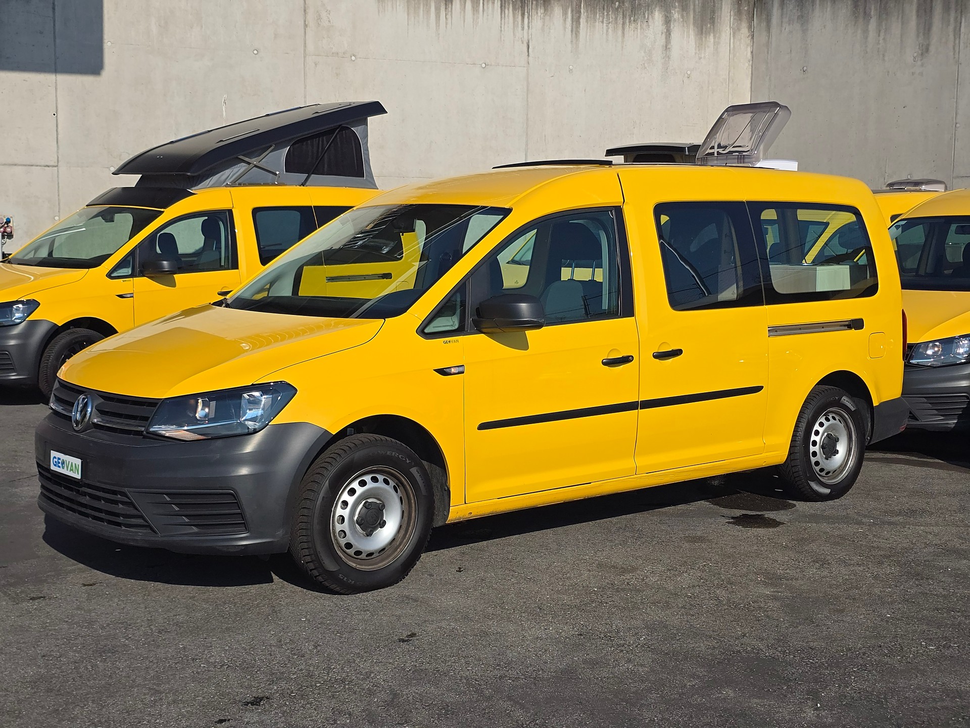 VW GEOVAN L - 102PS Bezin - Klima - PDC hinten - DAB+ - 2 x Schiebetür - grosses Fensterpaket-image-1