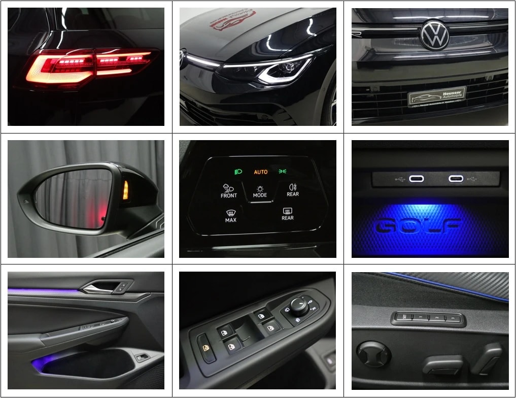 VW Golf Variant 2.0 TSI R DSG 4Motion - Black Style - Panorama - Leder - Harman/Kardon - Head-Up - Kamera - 320 PS-image-15