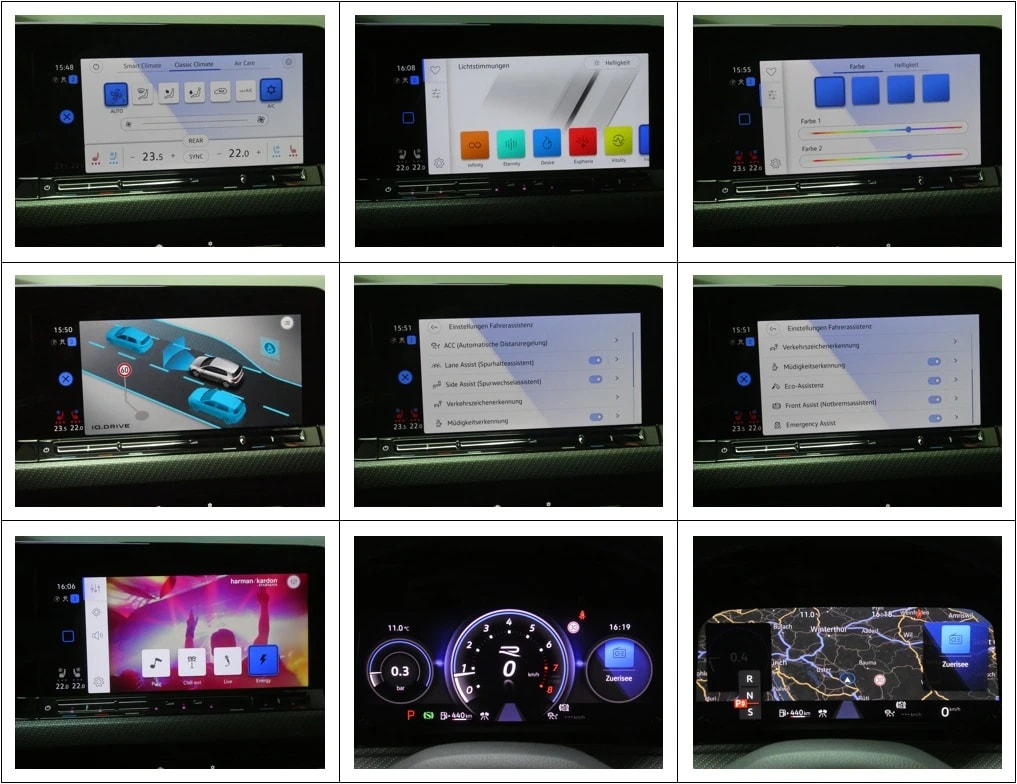 VW Golf Variant 2.0 TSI R DSG 4Motion - Black Style - Panorama - Leder - Harman/Kardon - Head-Up - Kamera - 320 PS-image-12