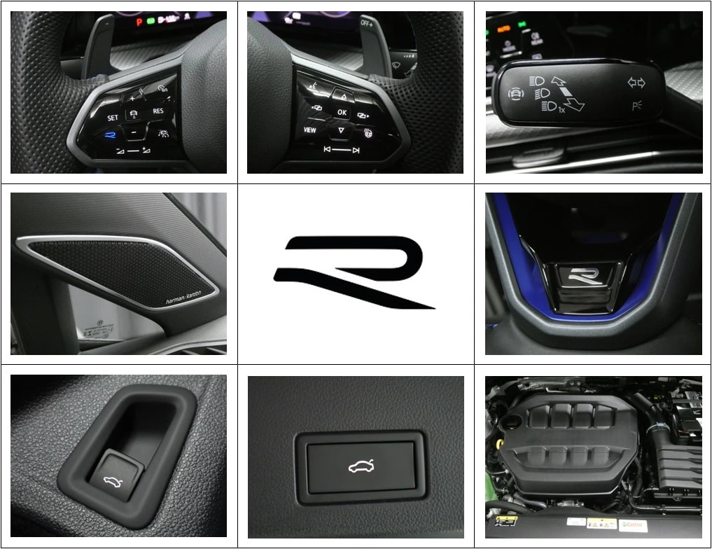 VW Golf Variant 2.0 TSI R DSG 4Motion - Black Style - Panorama - Leder - Harman/Kardon - Head-Up - Kamera - 320 PS-image-14