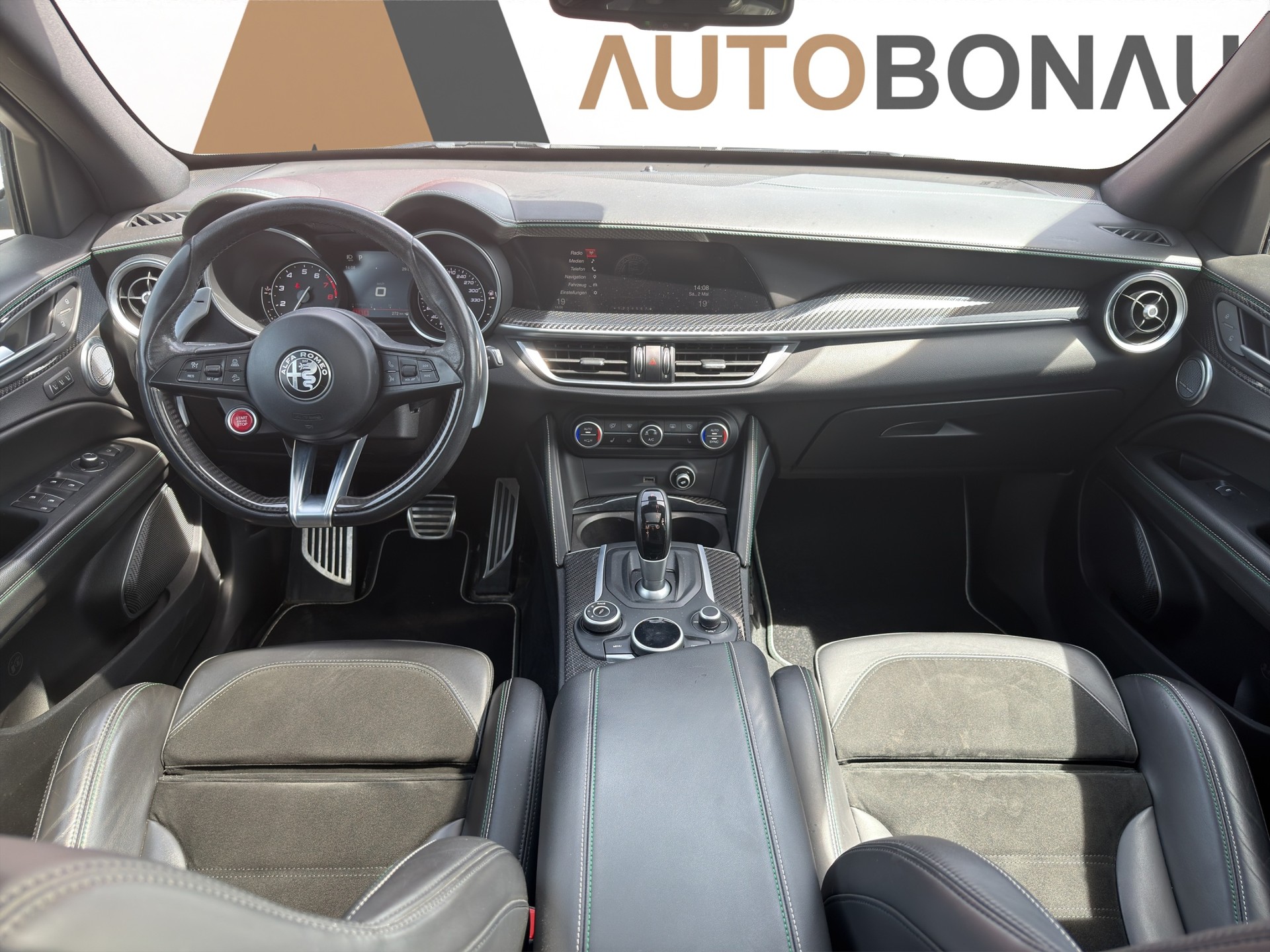 ALFA ROMEO Stelvio 2.9 V6 Biturbo Q4 Quadrifoglio Schiebedach-image-10