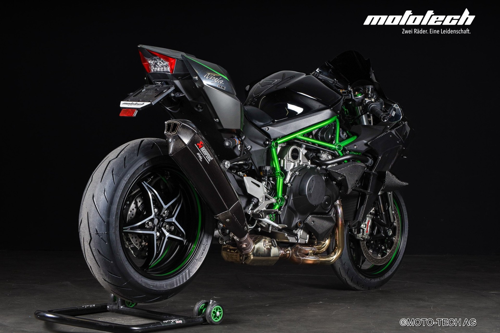 KAWASAKI Ninja H2 Carbon ABS AKRAPOVIC-image-2