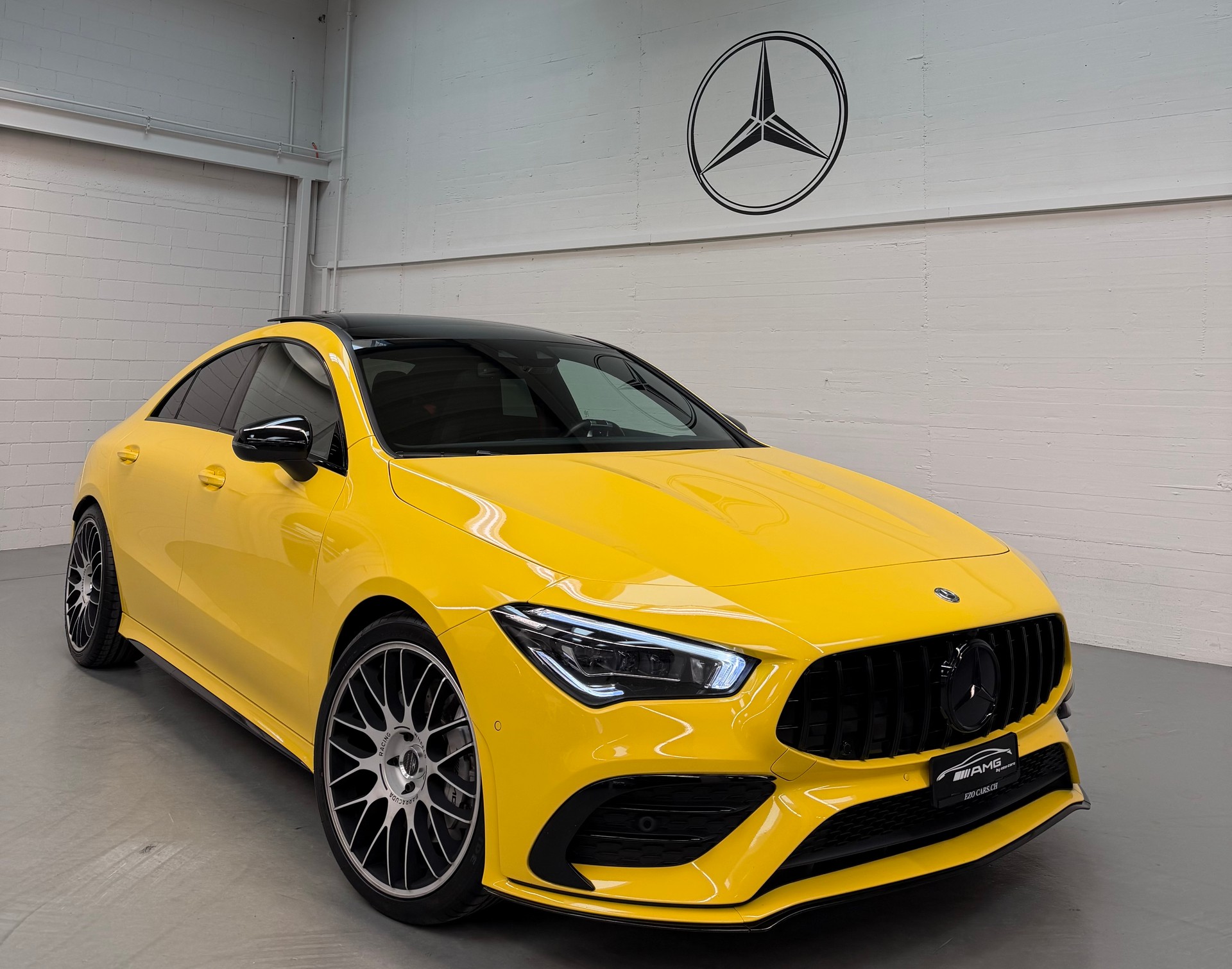 MERCEDES-BENZ CLA 35 AMG 4Matic 7G-DCT Limited Yellow Black Performance Aktionsleasing ab 399.-