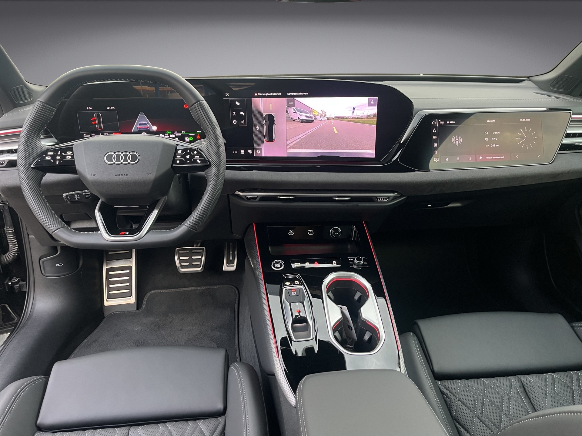 AUDI A6 Limousine e-hybrid quattro 270 kW S tronic *Luftfederung, B&O in Kopfstützen, S-Sportsitze /Massage, Np. Fr. 109'900.-*-image-12