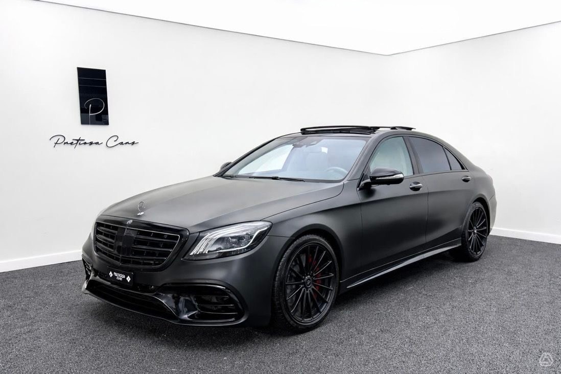 MERCEDES-BENZ S 500 L 4Matic 7G-Tronic Folie Schwarzmatt-showroom-element-1