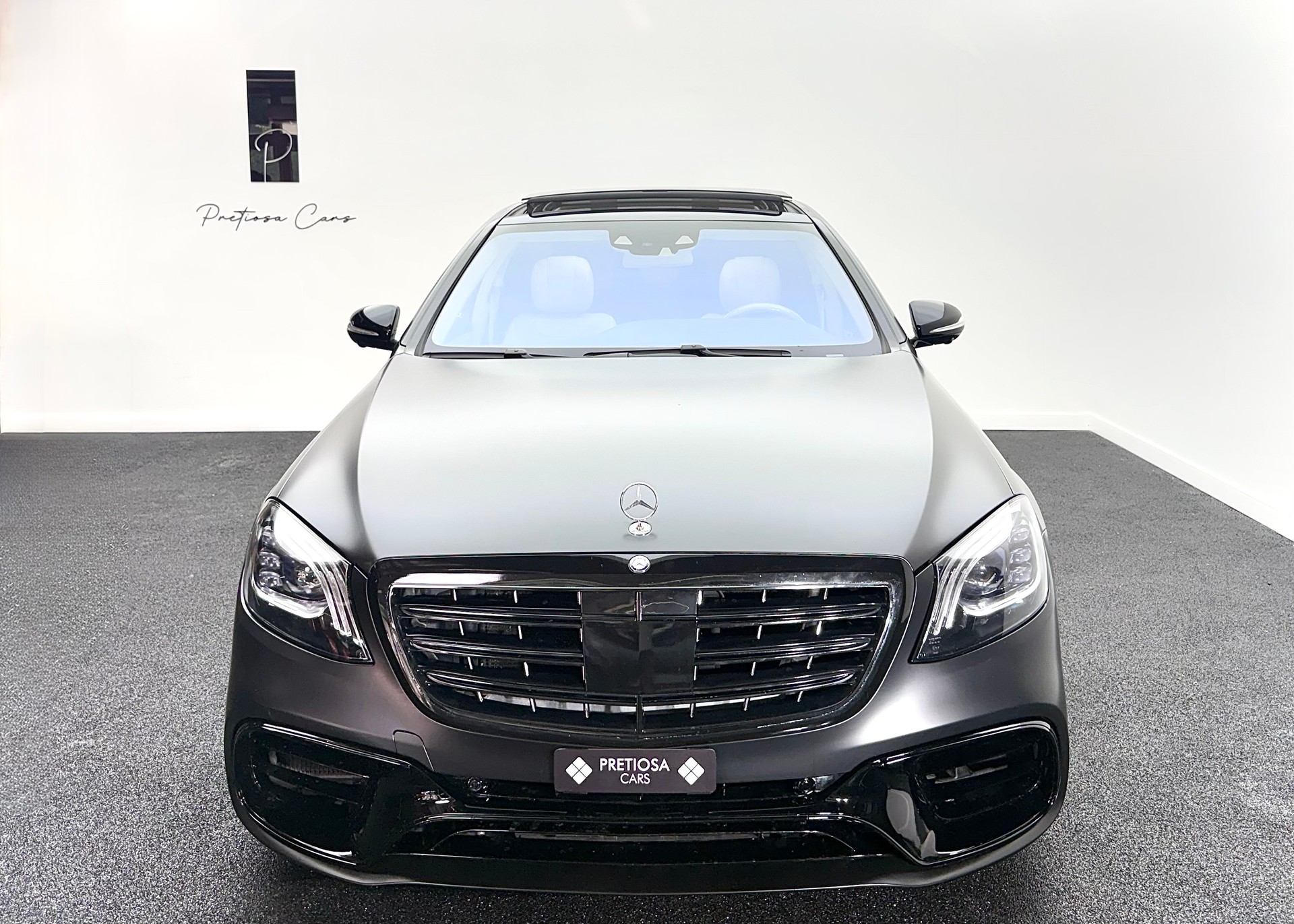 MERCEDES-BENZ S 500 L 4Matic 7G-Tronic Folie Schwarzmatt-showroom-element-2