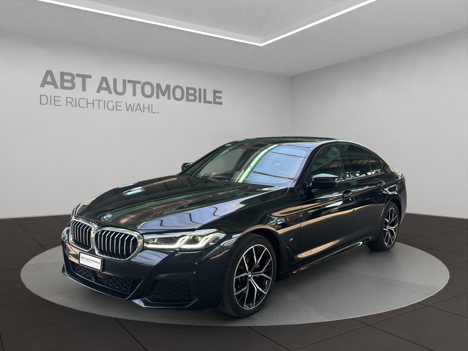 BMW 520d xDrive paddles