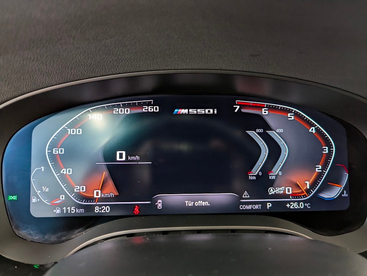 BMW M550i xDrive SAG G30 FACELIFT*12MT GAR HEAD-UP HARMAN/KARDON VOLL-LED LEDER MEMORY ADAPT. FAHRWERK*-image-10