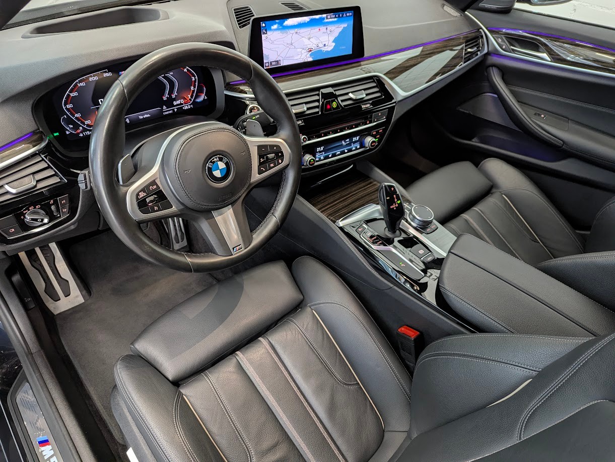 BMW M550i xDrive SAG G30 FACELIFT*12MT GAR HEAD-UP HARMAN/KARDON VOLL-LED LEDER MEMORY ADAPT. FAHRWERK*-image-7