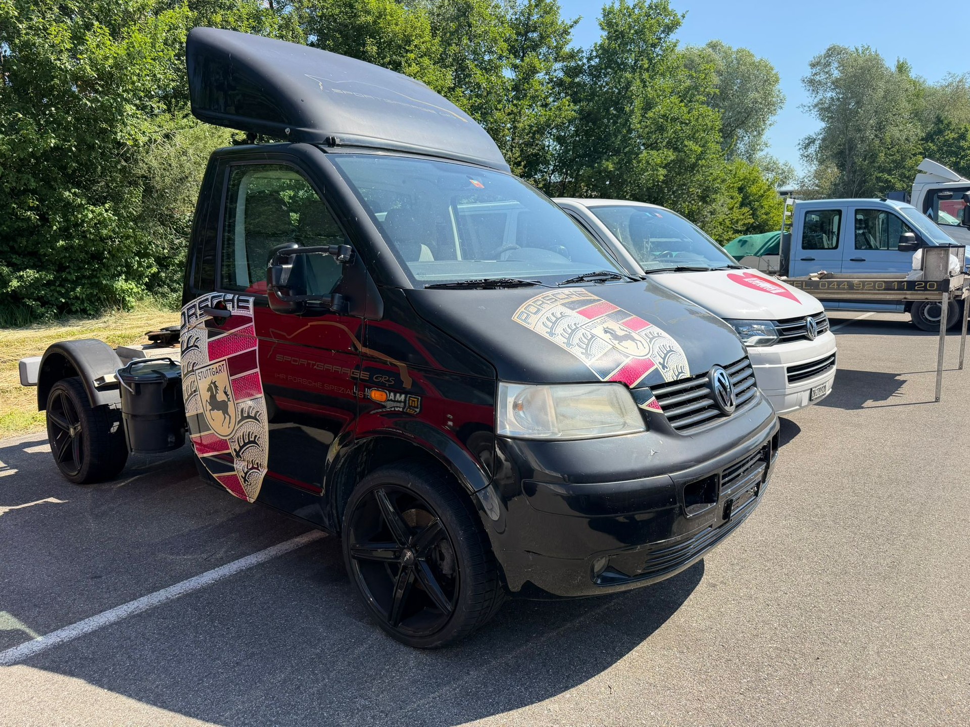 VW T5 4 Motion Sattelschlepper