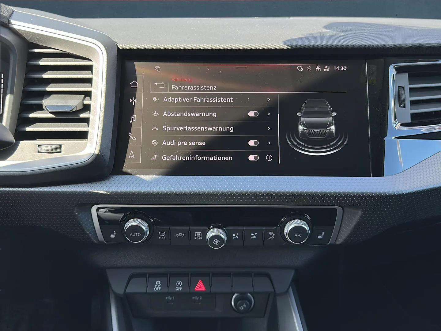 AUDI A1 Sportback 30 TFSI S-tronic Intense mit 5J Werksgarantie oder bis 100000km-image-20