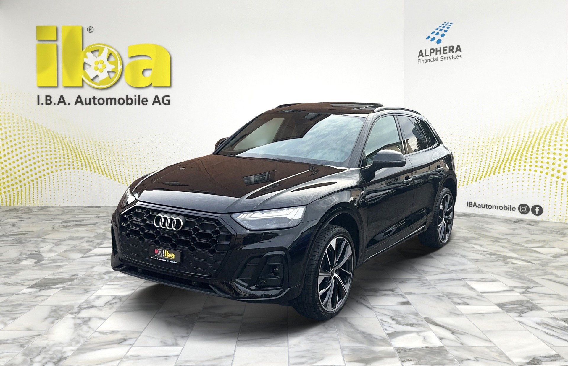 AUDI Q5 40 TDI S-Line quattro Black Edition 4x4 Leder / Head Up / Panoramadach-image-0