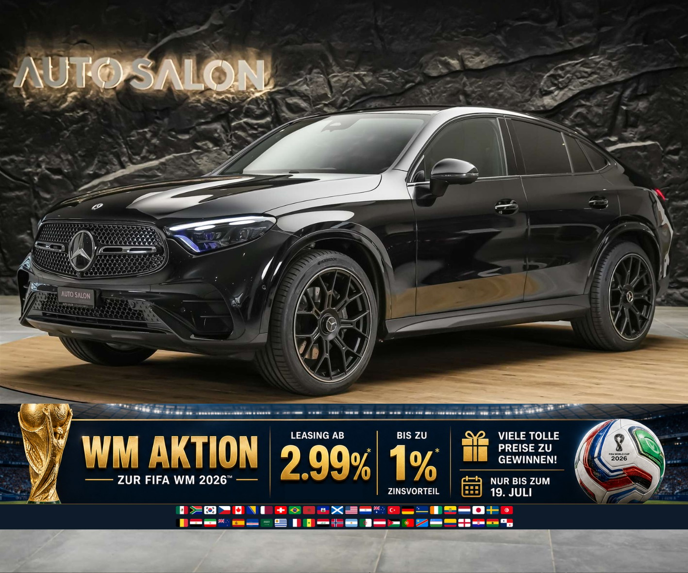 MERCEDES-BENZ GLC Coupé 220 d AMG Line 4Matic 9G-Tronic *21 Zoll*AMG Line Advanced Paket*Digital Light*-image-0