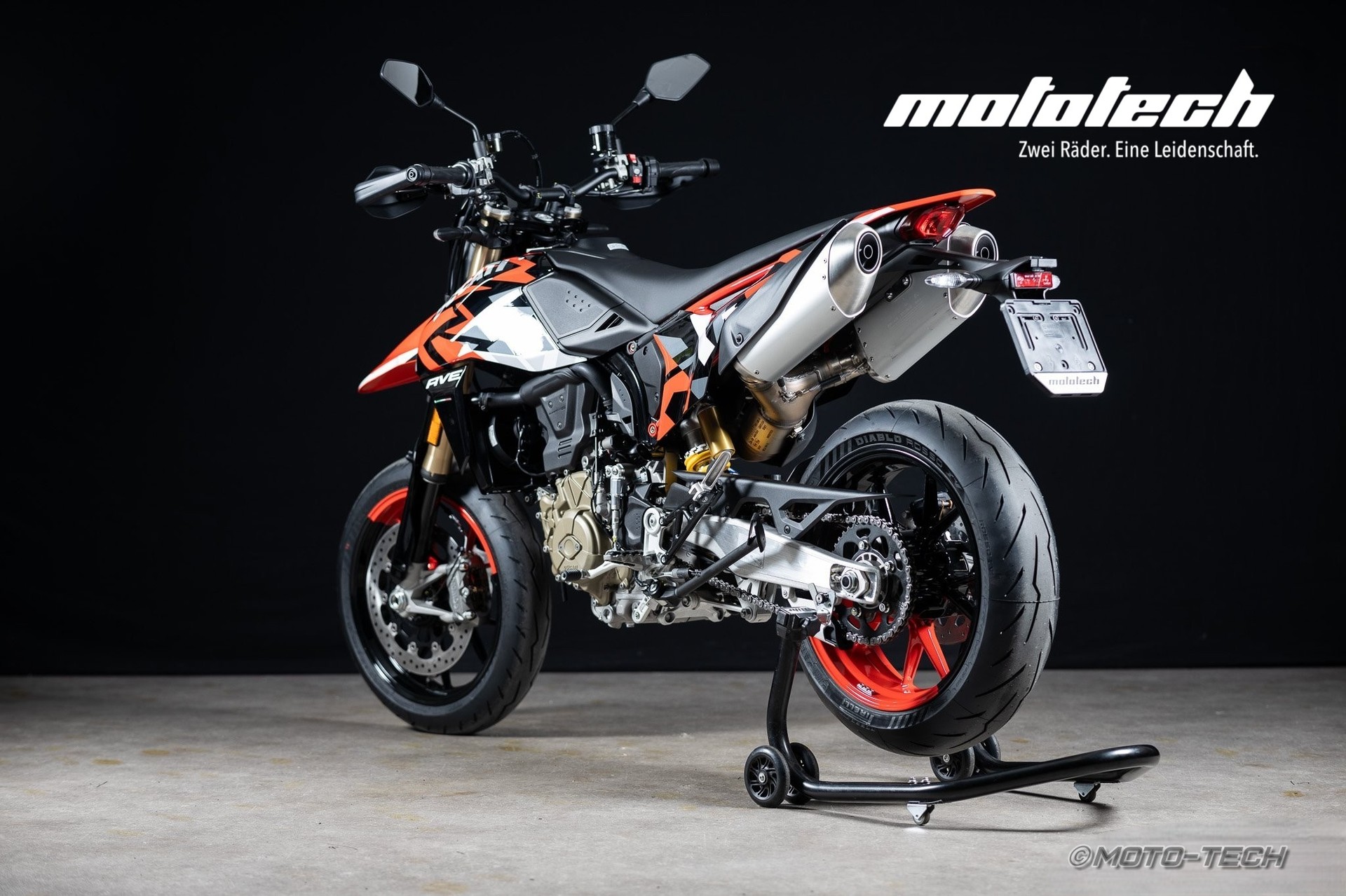 DUCATI Hypermotard 698 Mono RVE (35kW) / 4 JAHRE GARANTIE-image-3