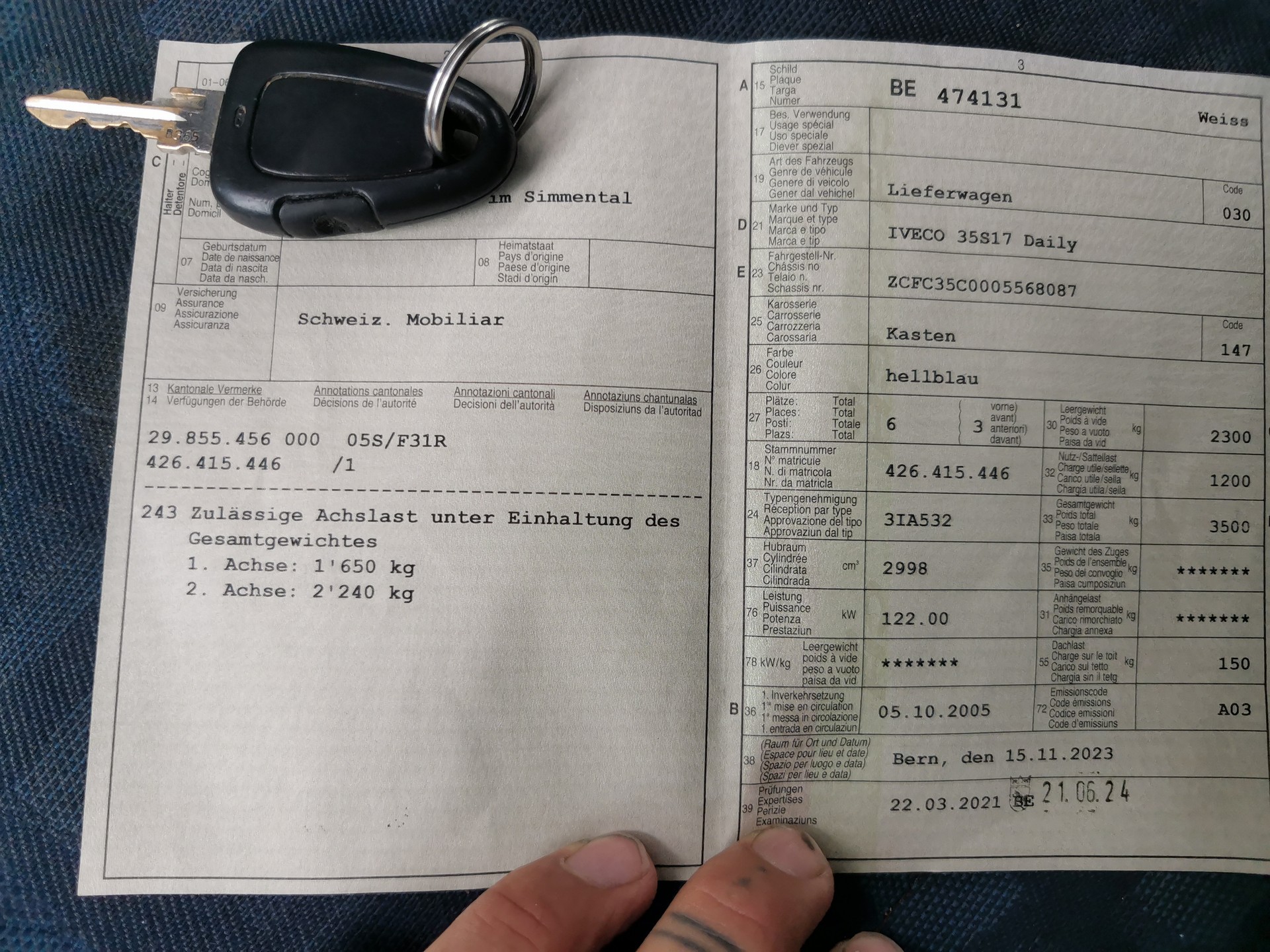 IVECO 35s17 daily