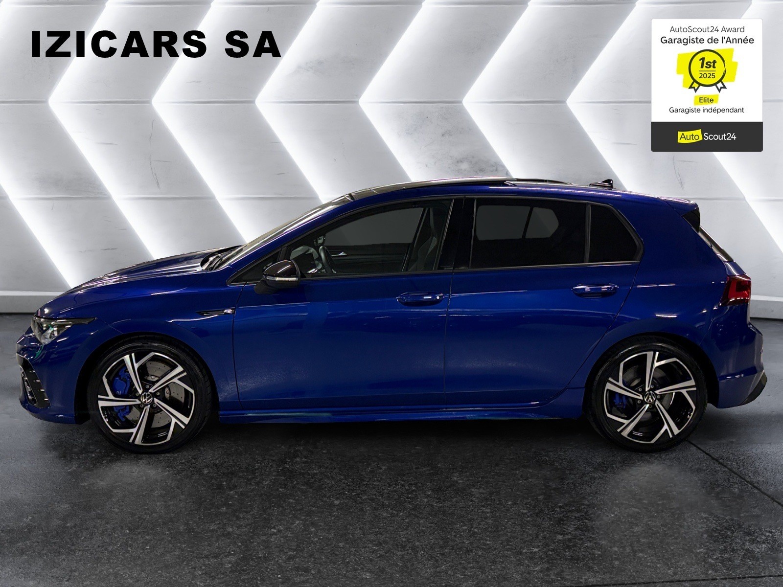 VW Golf 2.0 TSI R DSG 4Motion/Head-up- Display / Pack Cuir / Toit ouvrant / Caméra de recul/ Soundsystem Harman Kardon-image-4
