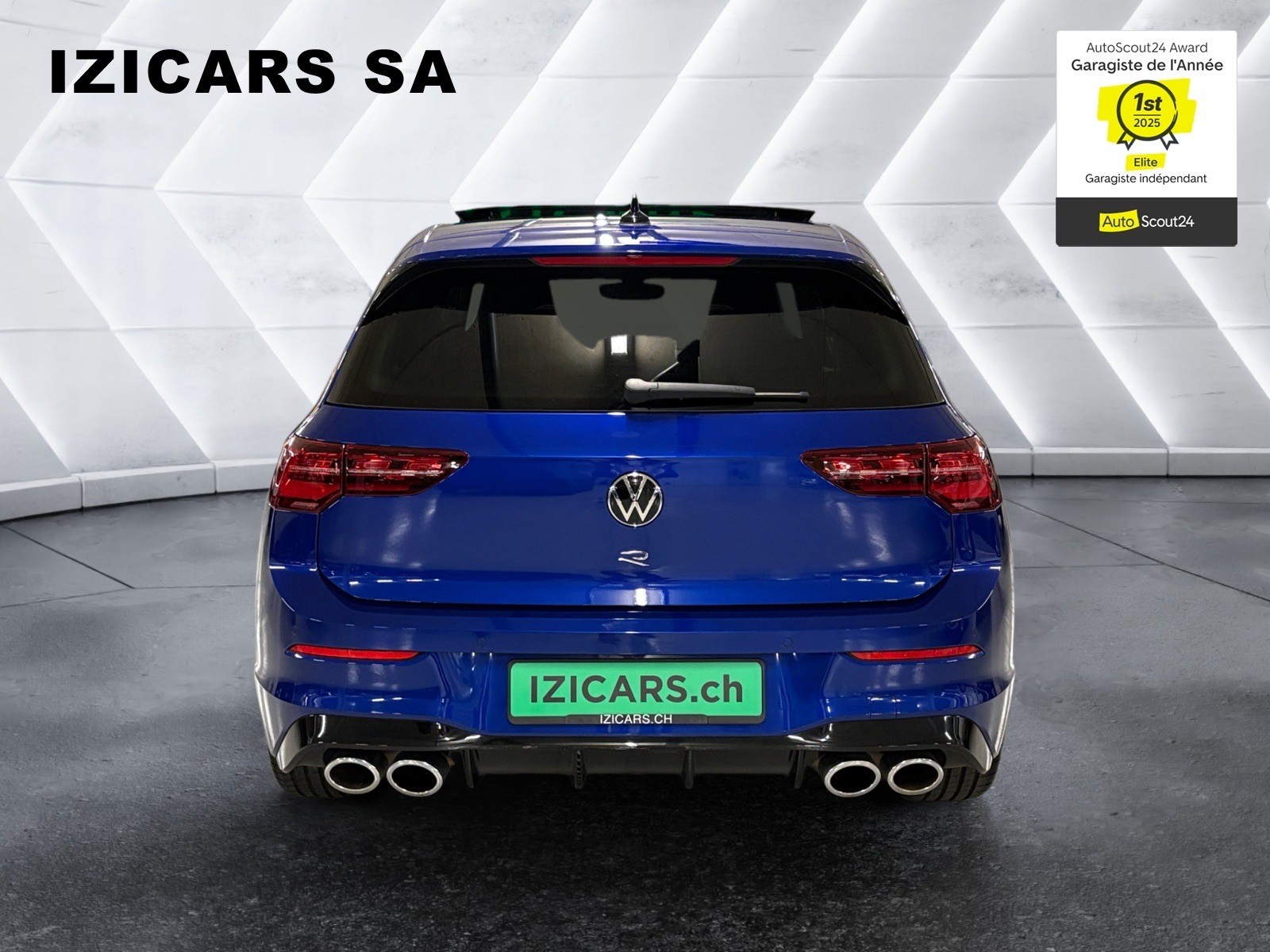 VW Golf 2.0 TSI R DSG 4Motion/Head-up- Display / Pack Cuir / Toit ouvrant / Caméra de recul/ Soundsystem Harman Kardon-image-6