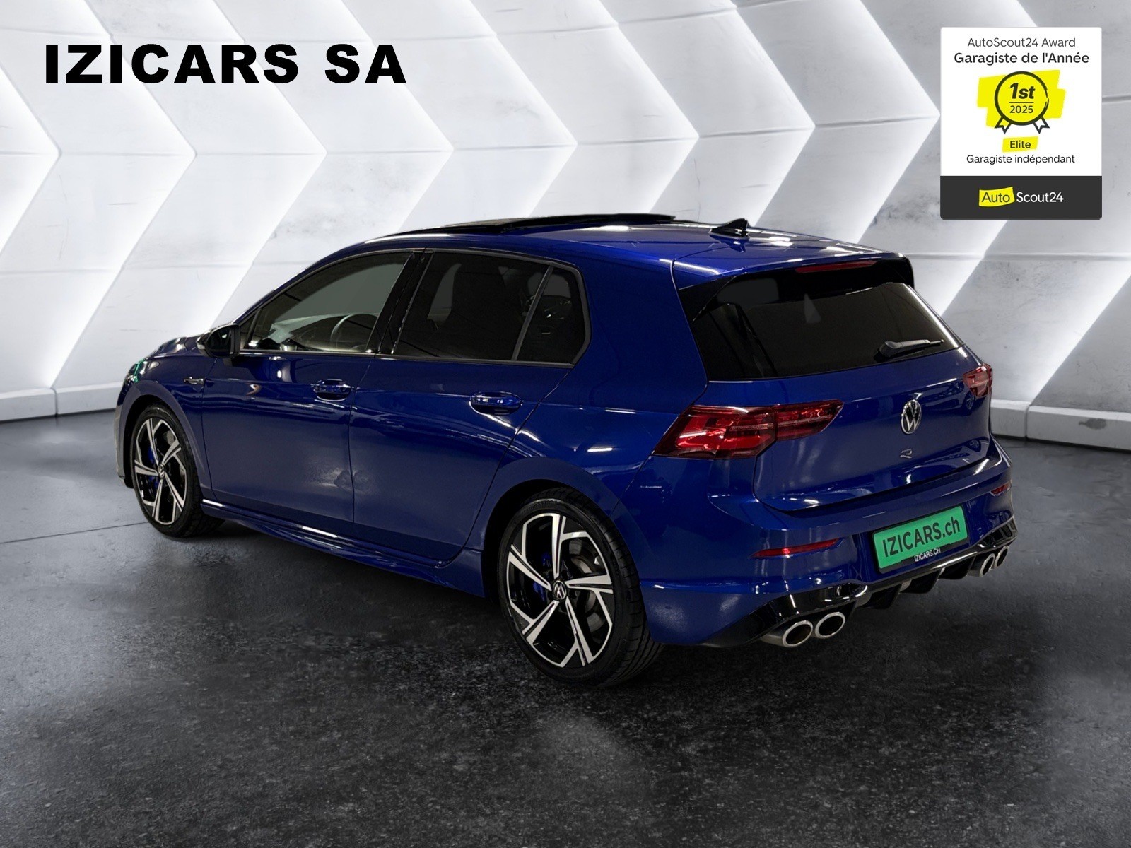 VW Golf 2.0 TSI R DSG 4Motion/Head-up- Display / Pack Cuir / Toit ouvrant / Caméra de recul/ Soundsystem Harman Kardon-image-5