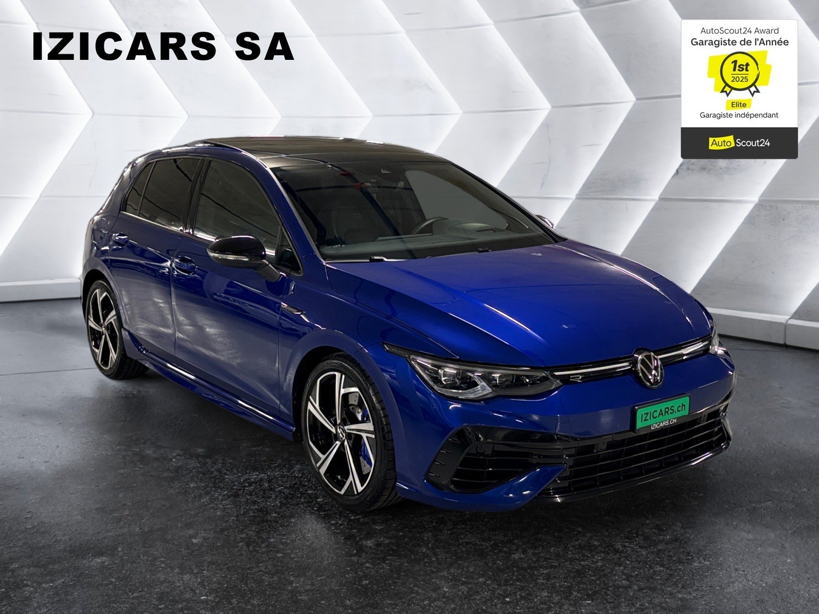VW Golf 2.0 TSI R DSG 4Motion/Head-up- Display / Pack Cuir / Toit ouvrant / Caméra de recul/ Soundsystem Harman Kardon-showroom-element-2