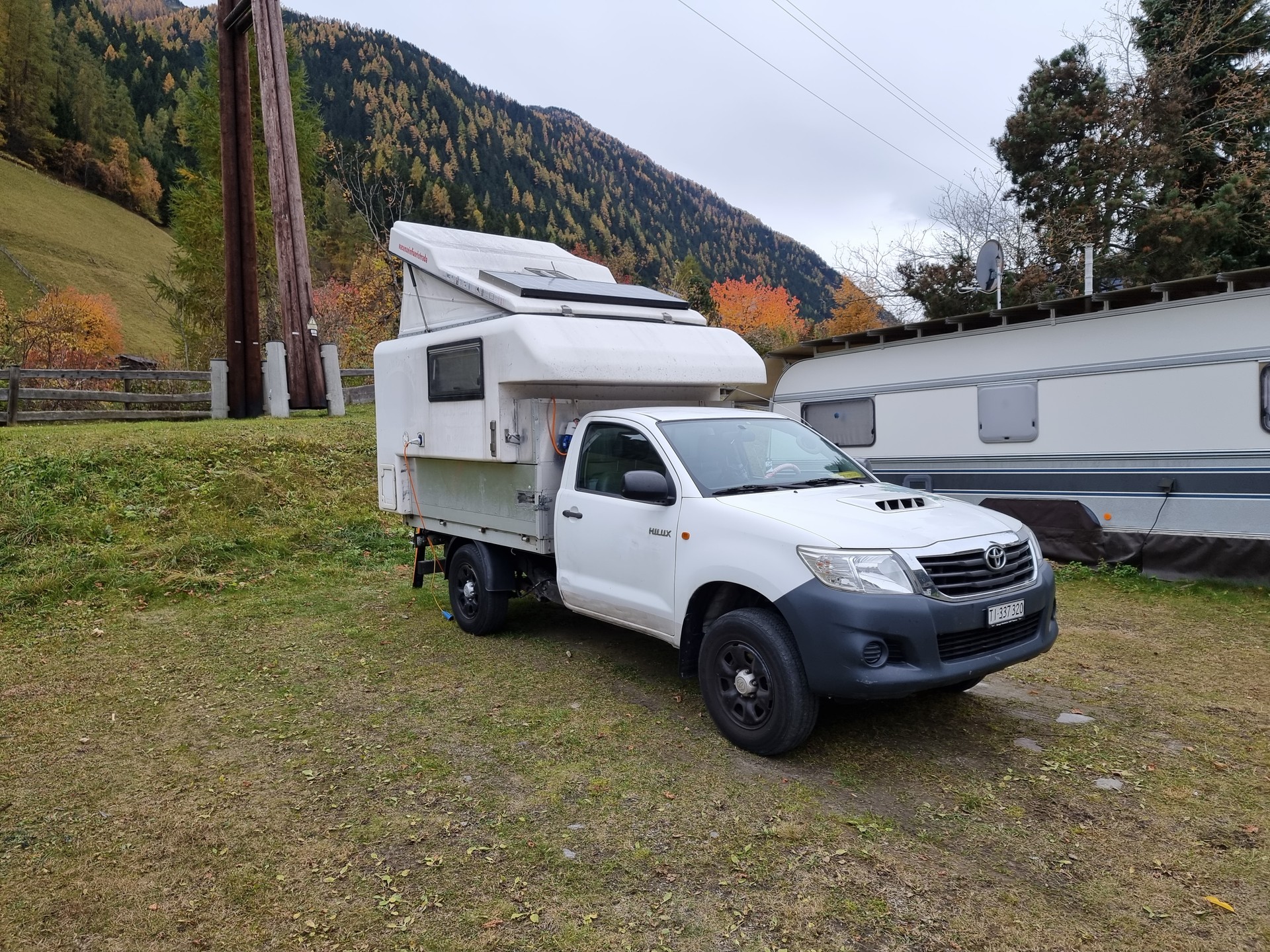 TOYOTA cella abitativa, single cab luna