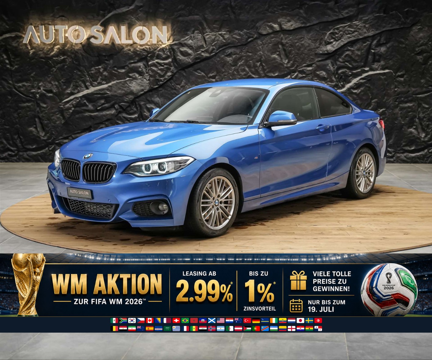 BMW 225d M Sport Steptronic *Harman/Kardon* Sitzheizung*Tempomat*