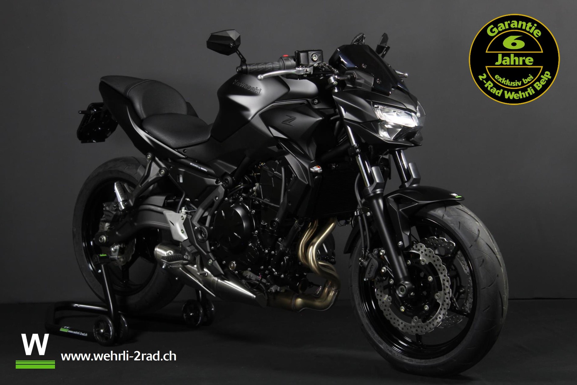 KAWASAKI Z 650 (50/35 KW) *Flat Black Edition* Level 2