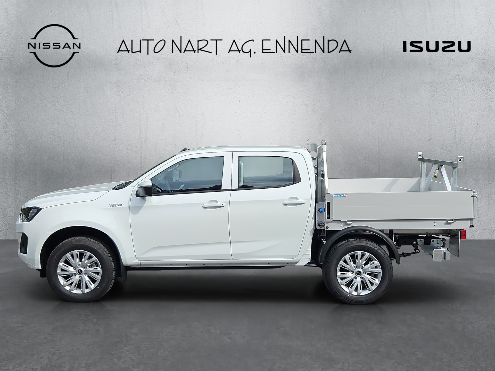 ISUZU D-MAX 1.9 CrewCab N60BB+ 4x4 - Alu-Brücke-showroom-element-1