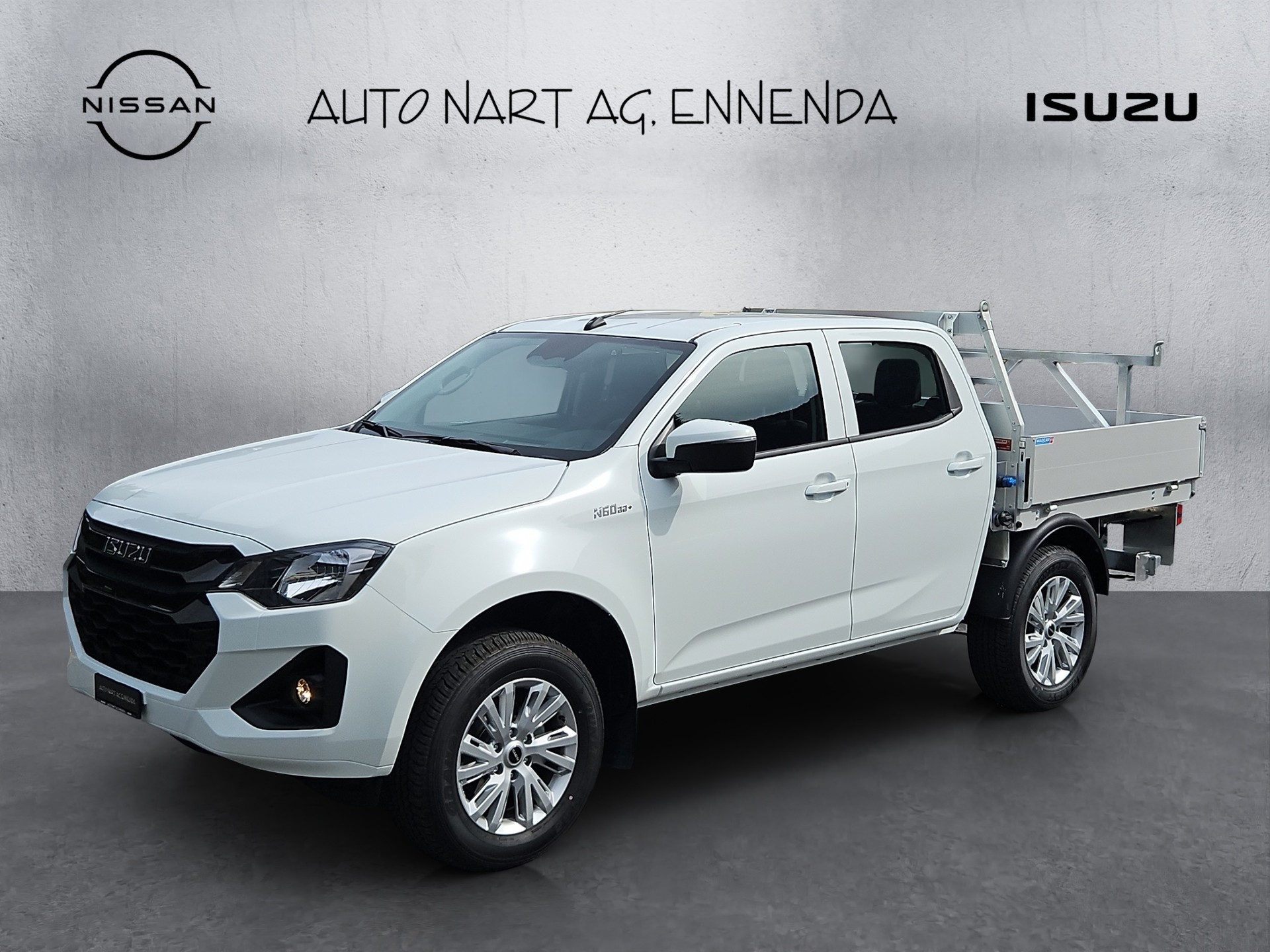 ISUZU D-MAX 1.9 CrewCab N60BB+ 4x4 - Alu-Brücke