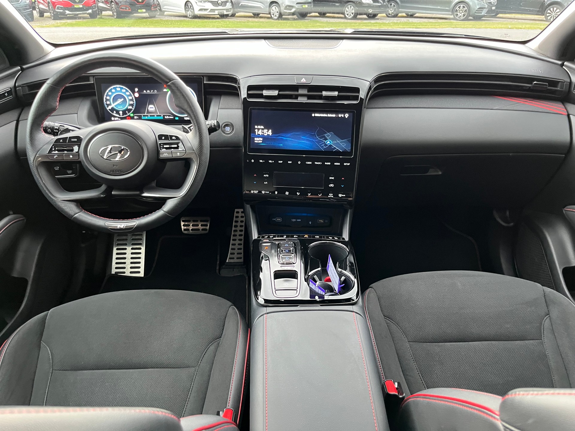 HYUNDAI Tucson 1.6 TGDI HEV N Line LUX pack 4WD+++ANHÄNGERKUPPLUNG+++PANORAMADACH+++-image-9