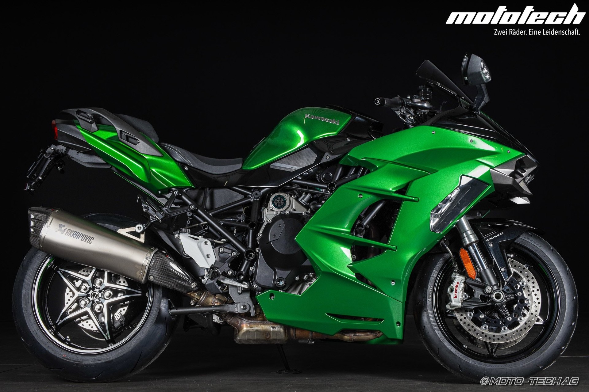 KAWASAKI Ninja H2 SX SE ABS AKRAPOVIC-image-1