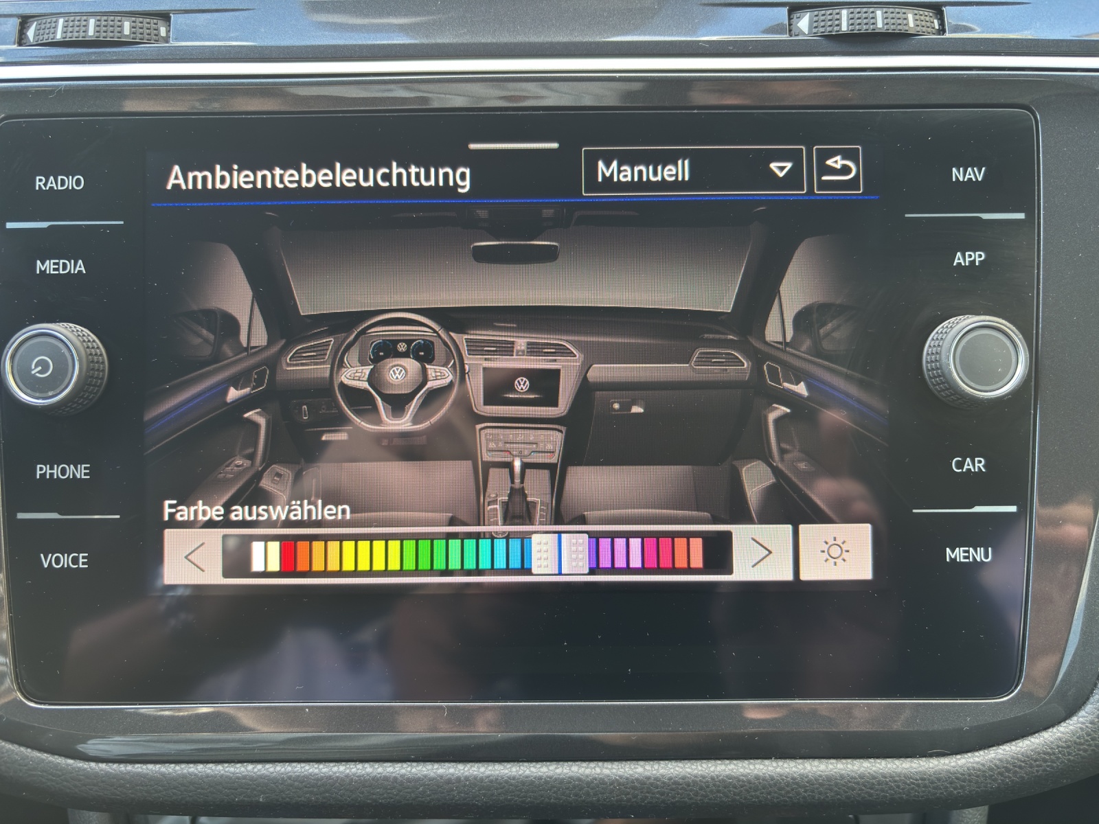 VW Tiguan Allspace 2.0 TDI SCR R-Line 4Motion DSG mit AHK, Head-Up-Display & 360°Kamrea-image-23