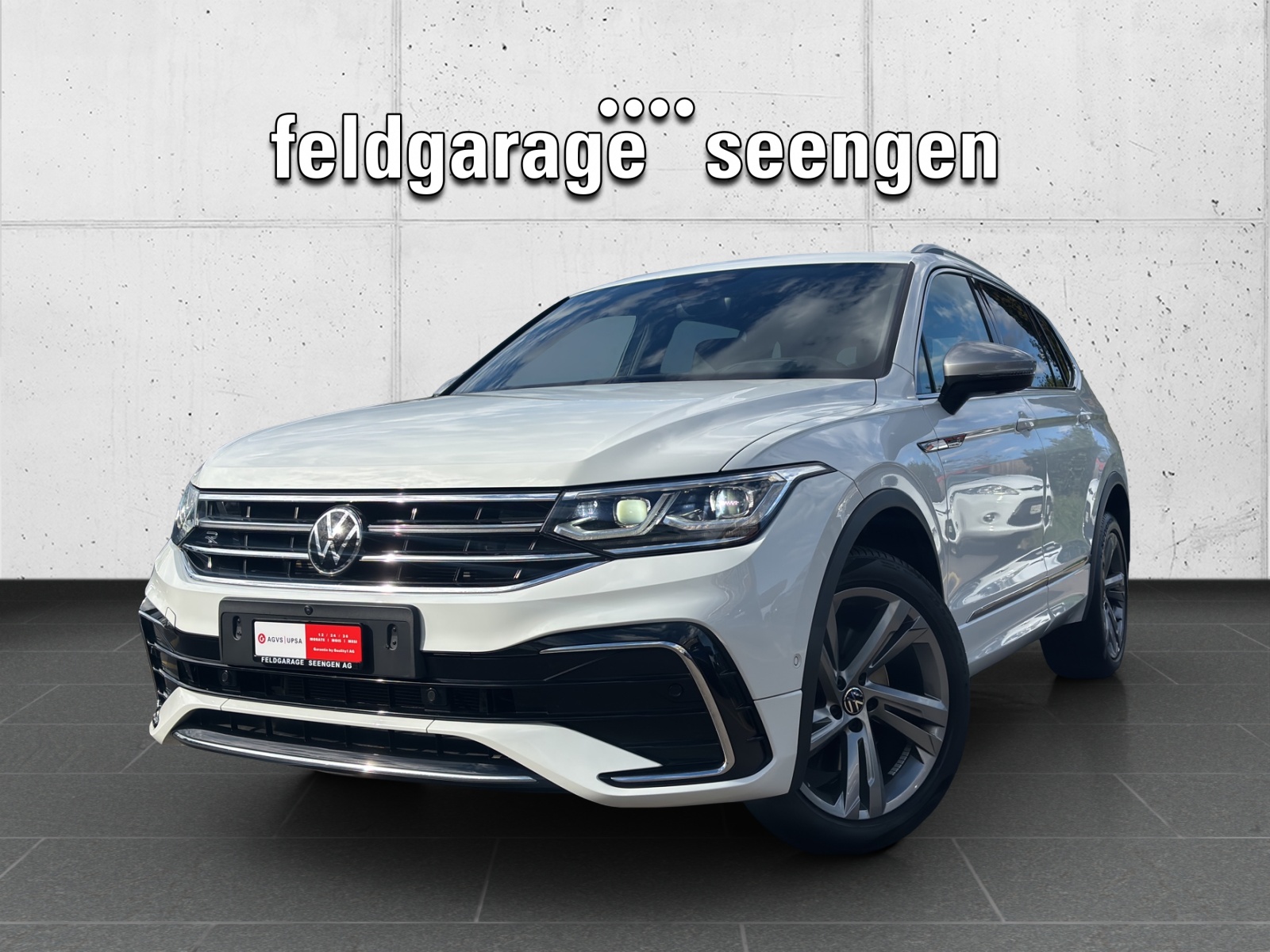 VW Tiguan Allspace 2.0 TDI SCR R-Line 4Motion DSG mit AHK, Head-Up-Display & 360°Kamrea