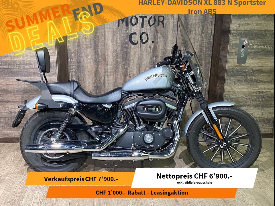 HARLEY-DAVIDSON XL 883 N Sportster Iron ABS-image-0