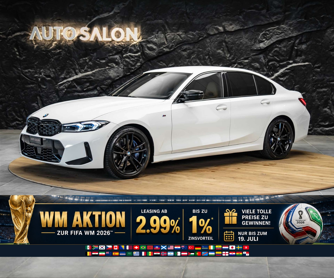 BMW M340d xDrive 48V Steptronic M Sport Pro *Facelift*Head-Up*Ambientebeleuchtung*-image-0