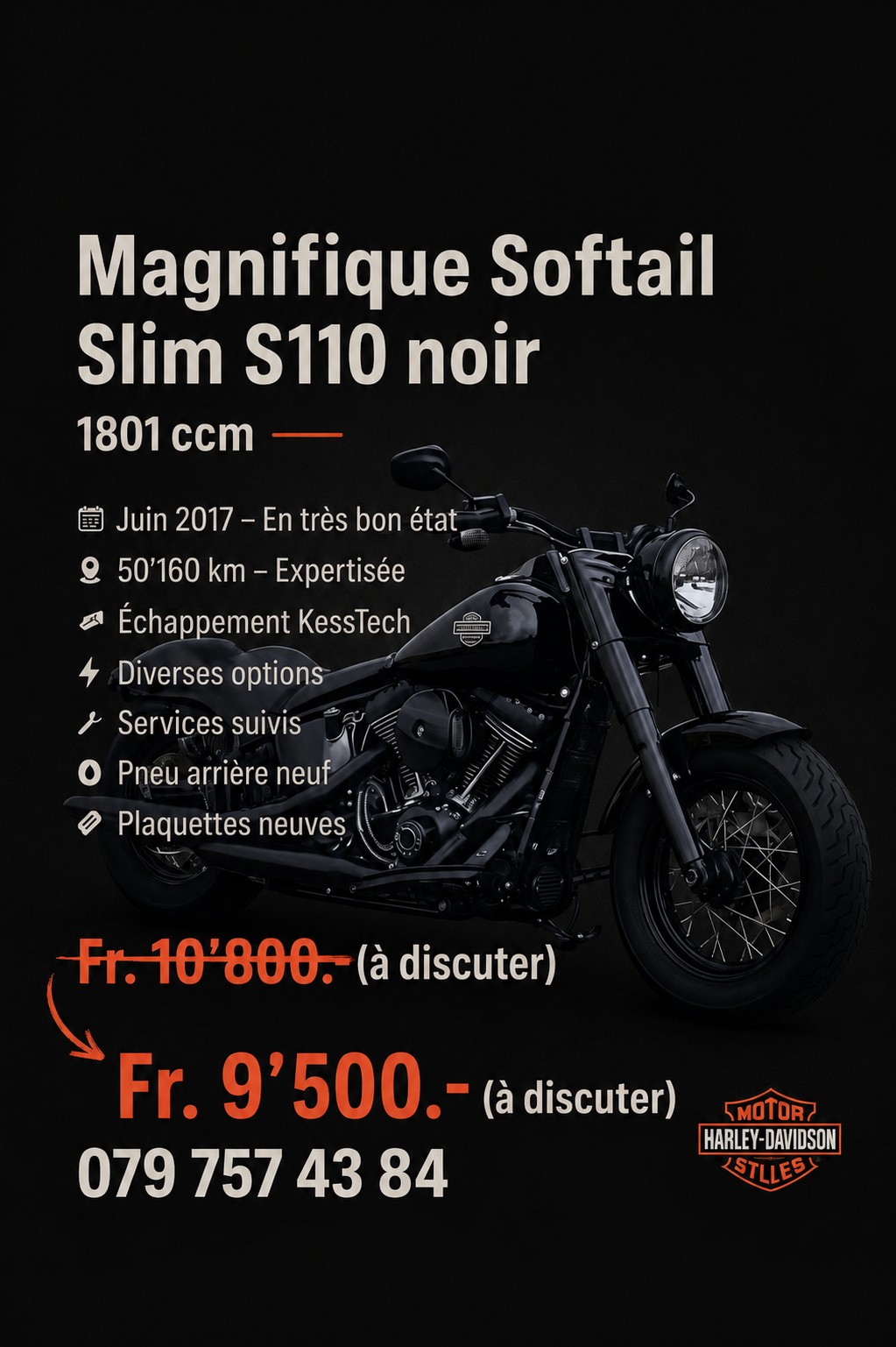 HARLEY-DAVIDSON FLSS Softail Slim S110 ABS-image-0