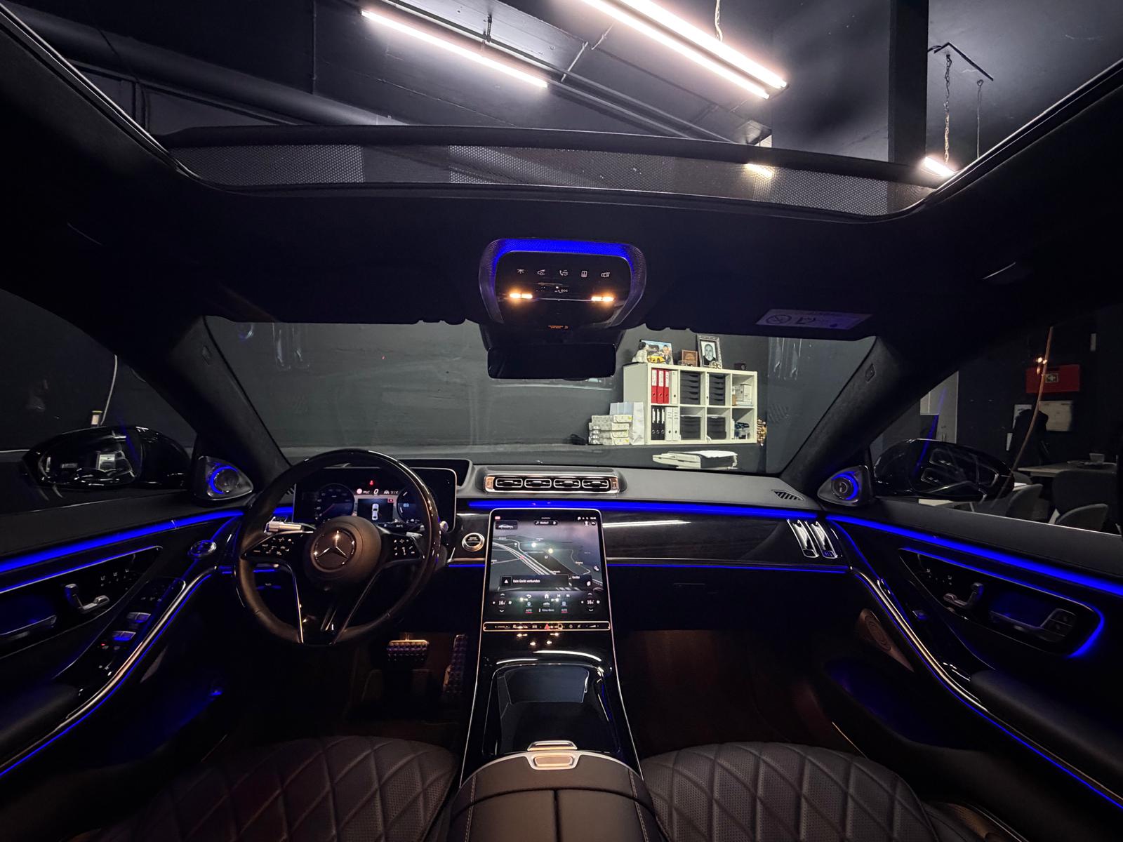 MERCEDES-BENZ S 580 e AMG Line Black&Silve Performance 9G-Tronic 4 Jahre Werksgarantie & Gratisservice Vollausstattung-image-14