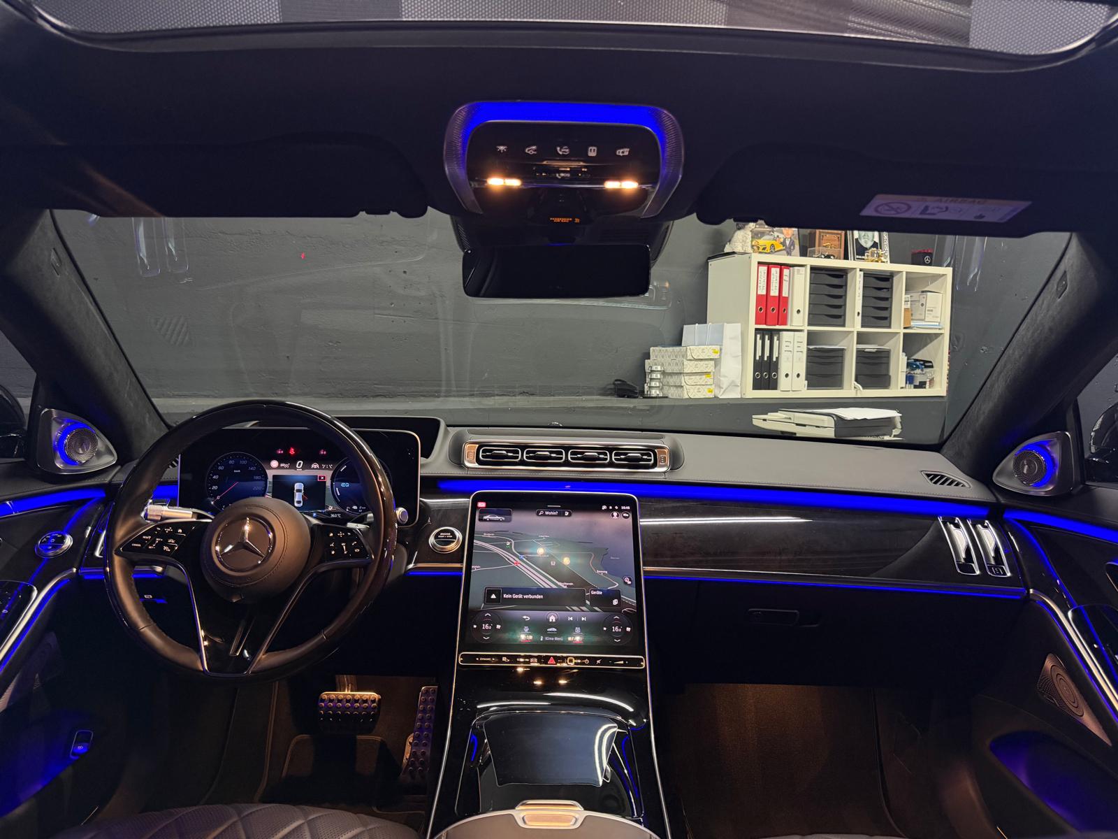 MERCEDES-BENZ S 580 e AMG Line Black&Silve Performance 9G-Tronic 4 Jahre Werksgarantie & Gratisservice Vollausstattung-image-13