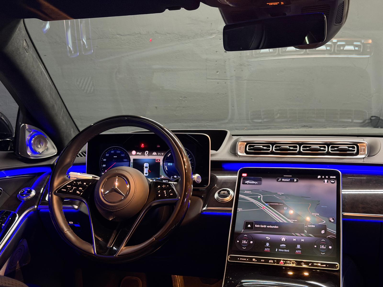 MERCEDES-BENZ S 580 e AMG Line Black&Silve Performance 9G-Tronic 4 Jahre Werksgarantie & Gratisservice Vollausstattung-image-12