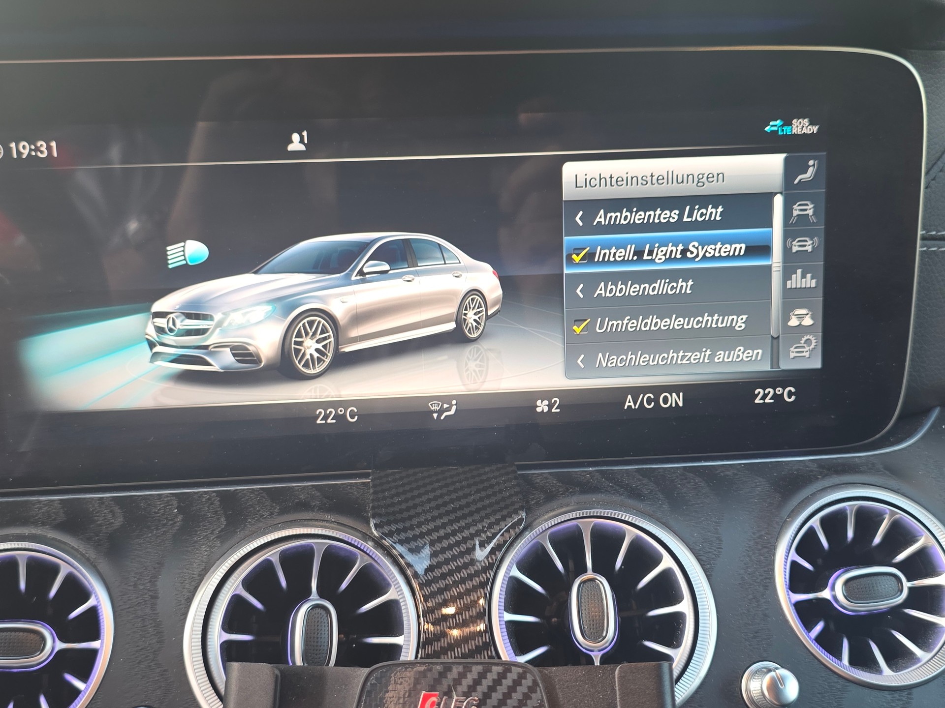 MERCEDES-BENZ E 200 AMG Line 4Matic 9G-Tronic ** E53 AMG UMBAU -TIEFER LEG. -20 ZOLL -BURMASTER -360° KAMERA -SAFETY + KOMFORT PAKET **-image-30